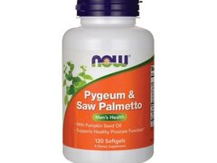 Now Pygeum & Saw Palmetto 120 Capsule (pentru prostata)